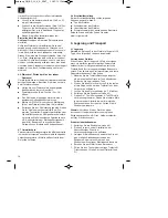 Предварительный просмотр 16 страницы EINHELL BG-BC 33-4 S Original Operating Instructions