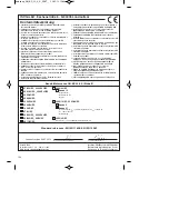 Preview for 124 page of EINHELL BG-BC 33-4 S Original Operating Instructions