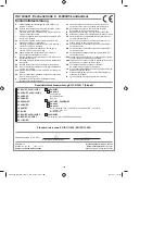 Предварительный просмотр 186 страницы EINHELL BG-CB 2041 T Operating Instructions Manual