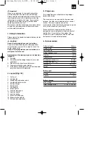 Preview for 9 page of EINHELL BG-CH 18 Li Original Operating Instructions