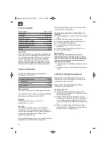 Предварительный просмотр 12 страницы EINHELL BG-CS 85 E Original Operating Instructions