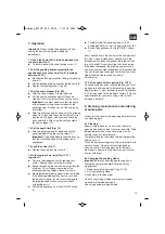 Предварительный просмотр 13 страницы EINHELL BG-CS 85 E Original Operating Instructions