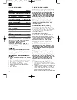 Предварительный просмотр 16 страницы EINHELL BG-CT 18 Li Original Operating Instructions