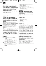 Preview for 8 page of EINHELL BG-DP 7835 Operating Instructions Manual