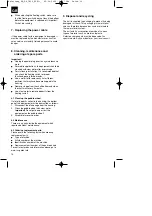 Preview for 10 page of EINHELL BG-DP 7835 Operating Instructions Manual