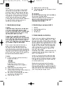 Preview for 12 page of EINHELL BG-DP 7835 Operating Instructions Manual