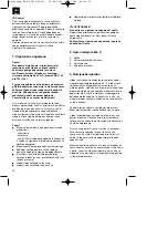 Preview for 16 page of EINHELL BG-DP 7835 Operating Instructions Manual