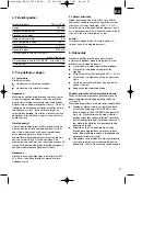 Preview for 21 page of EINHELL BG-DP 7835 Operating Instructions Manual