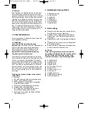 Предварительный просмотр 6 страницы EINHELL BG-EG 1410 Original Operating Instructions