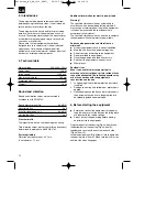 Предварительный просмотр 12 страницы EINHELL BG-EG 1410 Original Operating Instructions