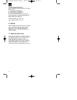 Предварительный просмотр 14 страницы EINHELL BG-EG 1410 Original Operating Instructions