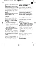 Предварительный просмотр 23 страницы EINHELL BG-EG 1410 Original Operating Instructions