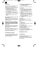 Предварительный просмотр 28 страницы EINHELL BG-EG 1410 Original Operating Instructions