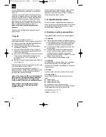 Предварительный просмотр 38 страницы EINHELL BG-EG 1410 Original Operating Instructions