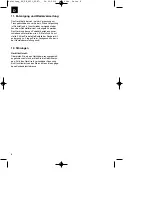 Preview for 8 page of EINHELL BG-EH 6051 Original Operating Instructions