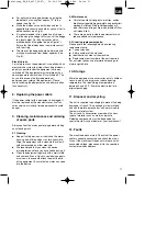 Preview for 11 page of EINHELL BG-EH 6051 Original Operating Instructions