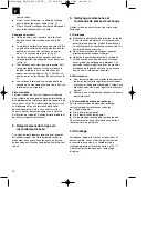 Preview for 14 page of EINHELL BG-EH 6051 Original Operating Instructions