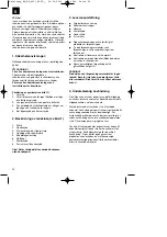 Preview for 20 page of EINHELL BG-EH 6051 Original Operating Instructions