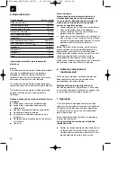 Preview for 38 page of EINHELL BG-EH 6051 Original Operating Instructions