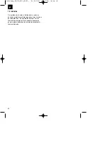 Preview for 40 page of EINHELL BG-EH 6051 Original Operating Instructions