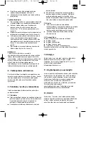 Preview for 43 page of EINHELL BG-EH 6051 Original Operating Instructions