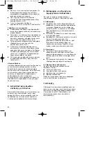 Preview for 50 page of EINHELL BG-EH 6051 Original Operating Instructions