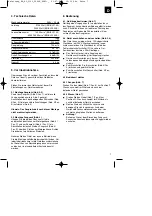 Preview for 7 page of EINHELL BG-EL 2100 Operating Instructions Manual