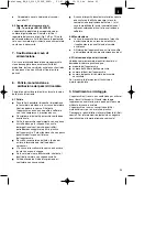 Preview for 23 page of EINHELL BG-EL 2100 Operating Instructions Manual