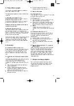 Preview for 37 page of EINHELL BG-EL 2100 Operating Instructions Manual