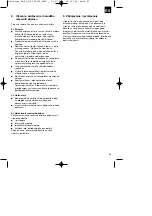 Preview for 43 page of EINHELL BG-EL 2100 Operating Instructions Manual