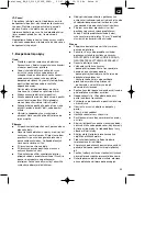 Preview for 45 page of EINHELL BG-EL 2100 Operating Instructions Manual