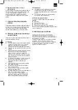 Preview for 53 page of EINHELL BG-EL 2100 Operating Instructions Manual