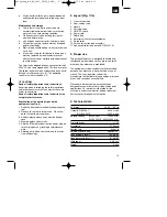 Preview for 8 page of EINHELL BG-EL 2301 Original Operating Instructions