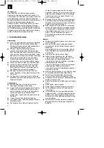 Preview for 6 page of EINHELL BG-EL 3000 E Operating Instructions Manual