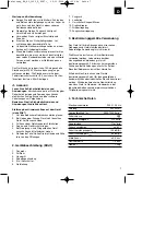 Preview for 7 page of EINHELL BG-EL 3000 E Operating Instructions Manual