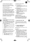 Preview for 13 page of EINHELL BG-EL 3000 E Operating Instructions Manual