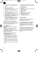 Preview for 22 page of EINHELL BG-EL 3000 E Operating Instructions Manual