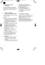 Preview for 24 page of EINHELL BG-EL 3000 E Operating Instructions Manual