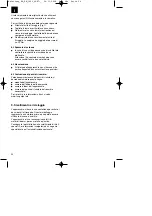 Предварительный просмотр 24 страницы EINHELL BG-EM 1643 Operating Instructions Manual