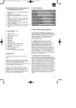 Предварительный просмотр 45 страницы EINHELL BG-EM 1643 Operating Instructions Manual