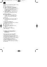 Предварительный просмотр 54 страницы EINHELL BG-EM 1643 Operating Instructions Manual