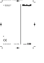 Preview for 5 page of EINHELL BG-ET 250 Directions For Use Manual