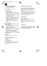 Preview for 22 page of EINHELL BG-ET 2620 Operating Instructions Manual