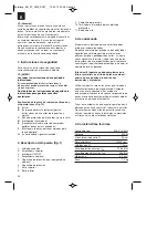 Preview for 24 page of EINHELL BG-ET 2620 Operating Instructions Manual