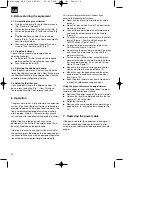 Preview for 16 page of EINHELL BG-ET 5030 Operating Instructions Manual