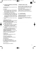 Preview for 17 page of EINHELL BG-ET 5030 Operating Instructions Manual