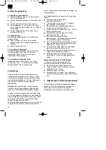 Preview for 28 page of EINHELL BG-ET 5030 Operating Instructions Manual