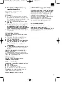 Preview for 29 page of EINHELL BG-ET 5030 Operating Instructions Manual