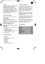 Preview for 39 page of EINHELL BG-ET 5030 Operating Instructions Manual