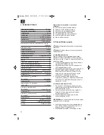 Preview for 76 page of EINHELL BG-PC 1235 Original Operating Instructions